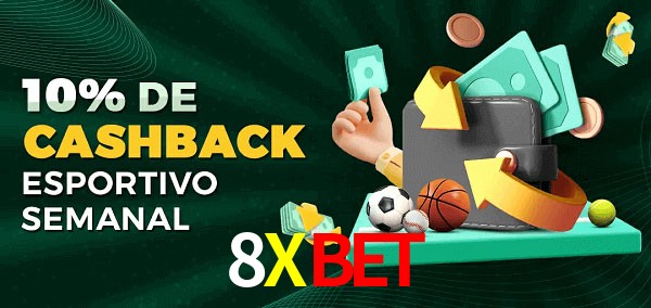 10% de bônus de cashback na 8Xbet